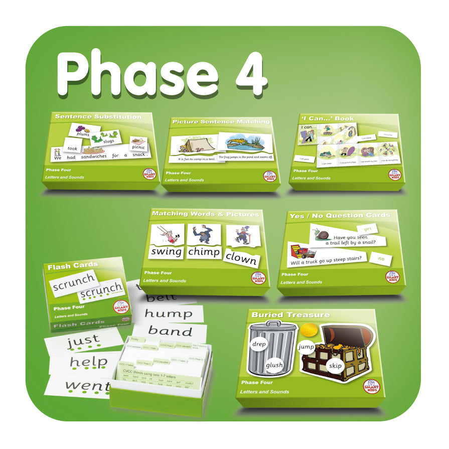 Letters and Sounds Phase 4 Resources