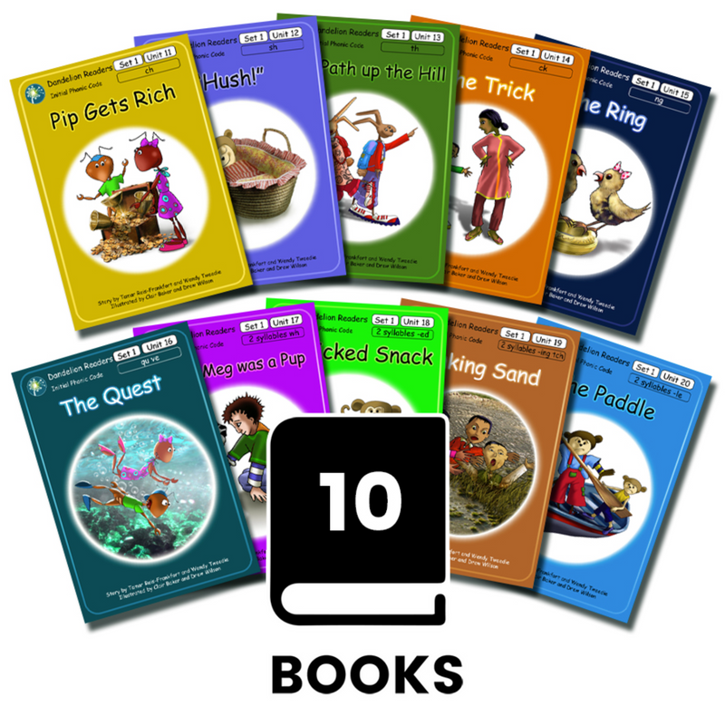 Dandelion Readers Units 11-20 - Set 1