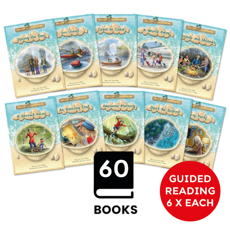 Island Adventure Guided Reading Set